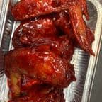 Best A 12. B.B.Q. Chicken Wings (6 Pcs) in Chicago, IL